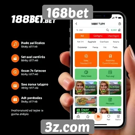 Revisão das funcionalidades do aplicativo 168bet